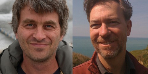 Pascal Hingamp et Chris Bowler, coordinateurs du groupe de travail Bioinformatique et modélisation des écosystèmes